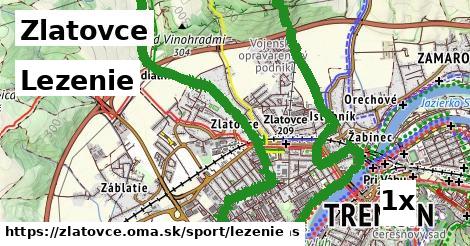 lezenie v Zlatovce