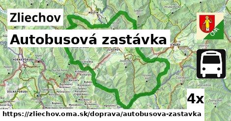 Autobusová zastávka, Zliechov