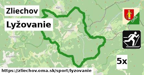 lyžovanie v Zliechov