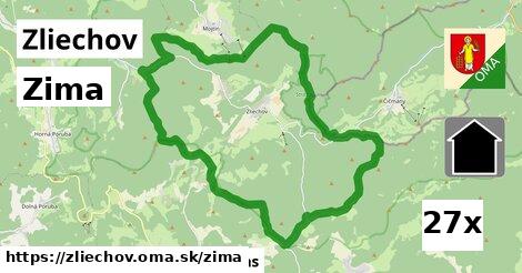 zima v Zliechov