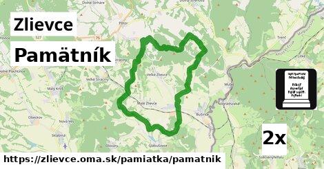 Pamätník, Zlievce