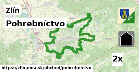 Pohrebníctvo, Zlín