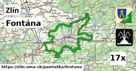 Fontána, Zlín