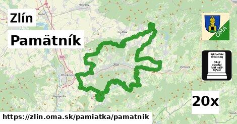 Pamätník, Zlín