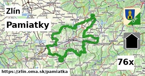 pamiatky v Zlín