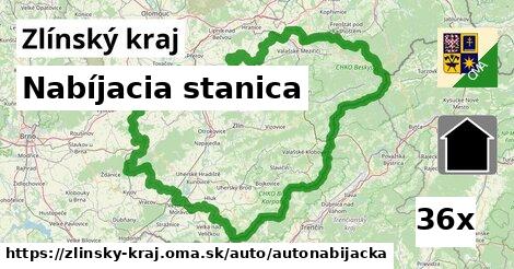 Nabíjacia stanica, Zlínský kraj