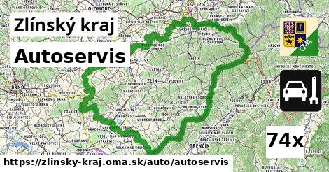 Autoservis, Zlínský kraj