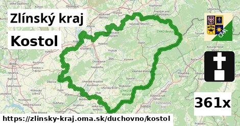 Kostol, Zlínský kraj