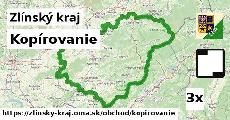 kopírovanie v Zlínský kraj