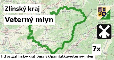 Veterný mlyn, Zlínský kraj