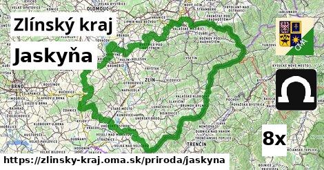 Jaskyňa, Zlínský kraj