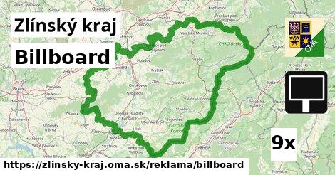 Billboard, Zlínský kraj