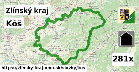 Kôš, Zlínský kraj