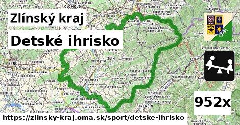 Detské ihrisko, Zlínský kraj