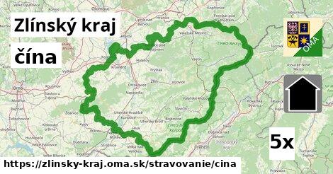 čína, Zlínský kraj