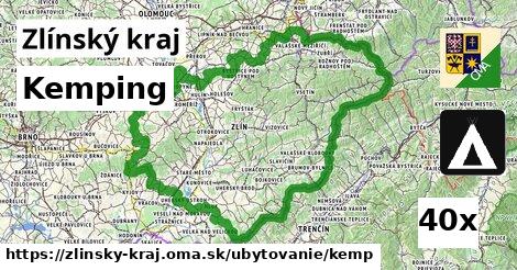 Kemping, Zlínský kraj