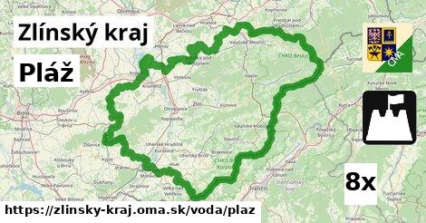 Pláž, Zlínský kraj