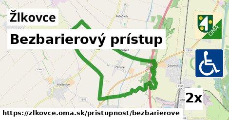 Bezbarierový prístup, Žlkovce