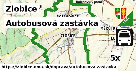 Autobusová zastávka, Zlobice