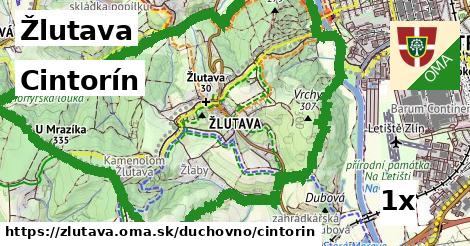 Cintorín, Žlutava