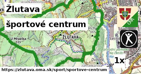 športové centrum, Žlutava