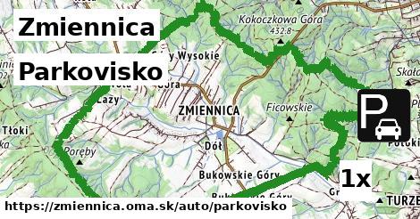 Parkovisko, Zmiennica