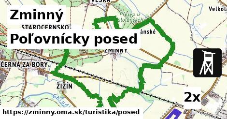 poľovnícky posed v Zminný