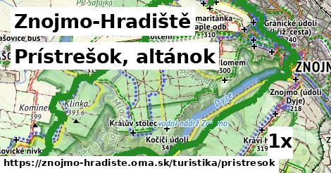 Prístrešok, altánok, Znojmo-Hradiště