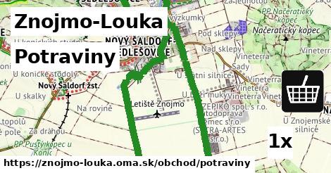 potraviny v Znojmo-Louka