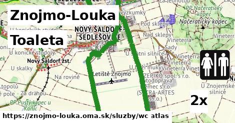 toaleta v Znojmo-Louka