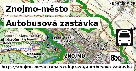 Autobusová zastávka, Znojmo-město