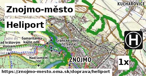 heliport v Znojmo-město