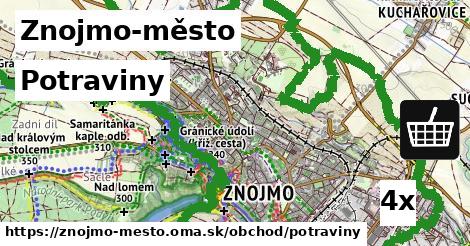 potraviny v Znojmo-město