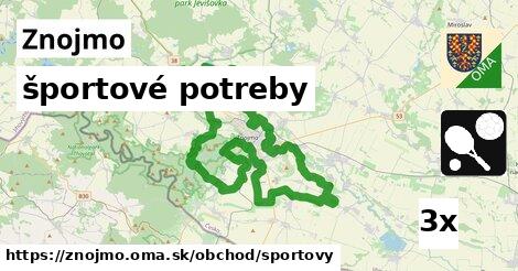 športové potreby, Znojmo