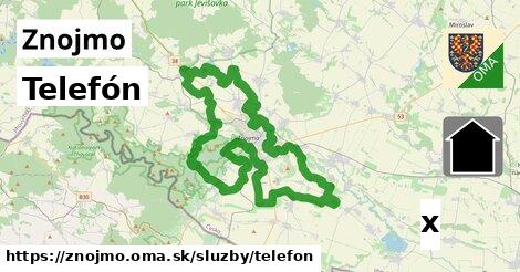 Telefón, Znojmo