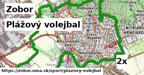 Plážový volejbal, Zobor