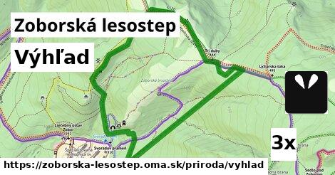 Výhľad, Zoborská lesostep