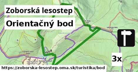 Orientačný bod, Zoborská lesostep