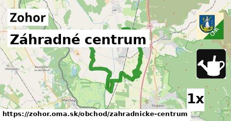 Záhradné centrum, Zohor