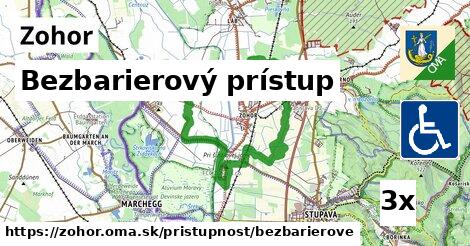 Bezbarierový prístup, Zohor