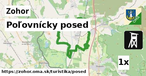 Poľovnícky posed, Zohor