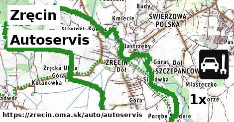 autoservis v Zręcin