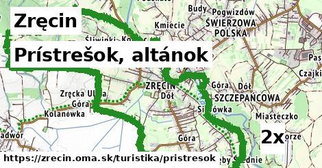 Prístrešok, altánok, Zręcin