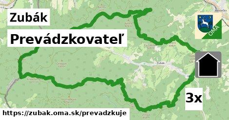 prevádzkovateľ v Zubák