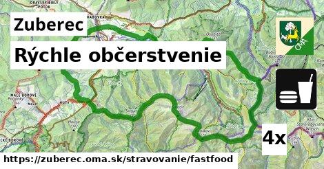 rýchle občerstvenie v Zuberec