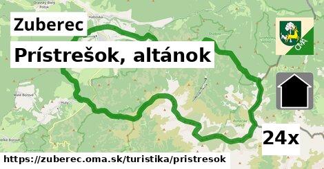 Prístrešok, altánok, Zuberec