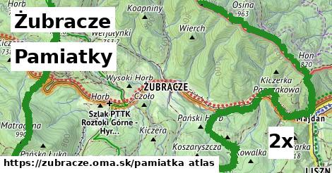 pamiatky v Żubracze