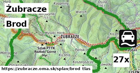 brod v Żubracze