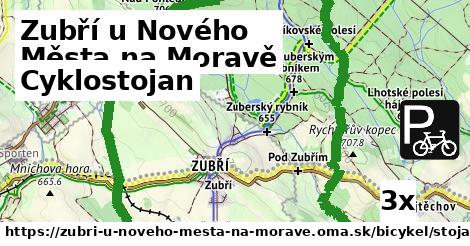 Cyklostojan, Zubří u Nového Města na Moravě