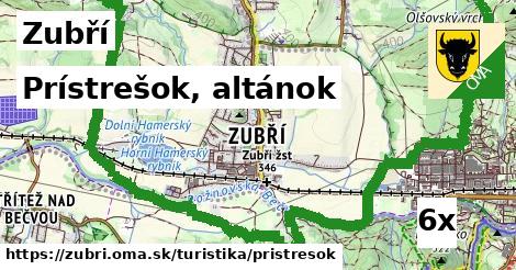 Prístrešok, altánok, Zubří